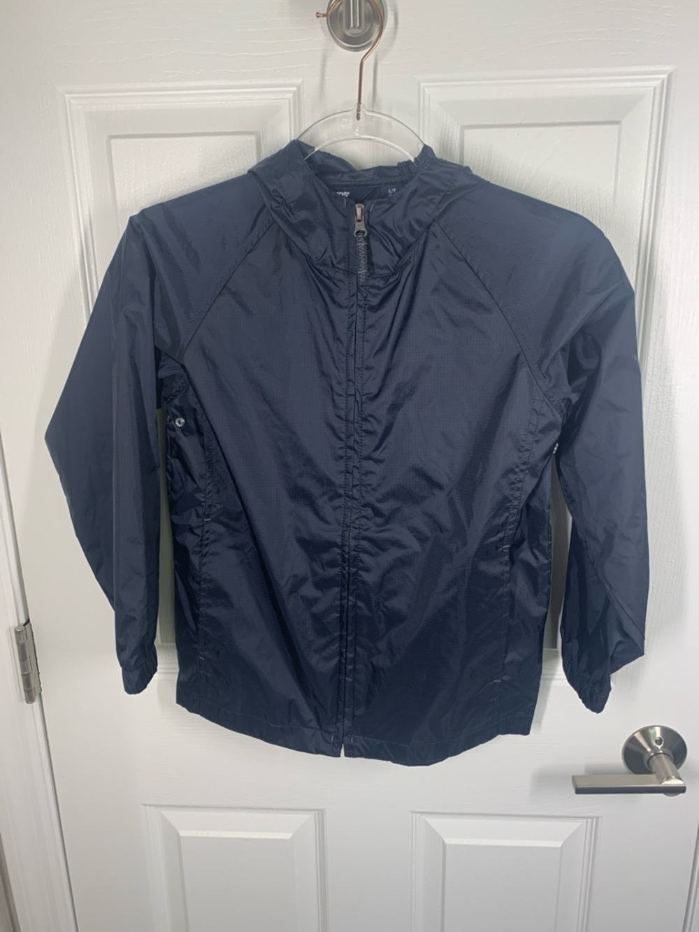 Land’s End black nylon rain jacket size small (8)